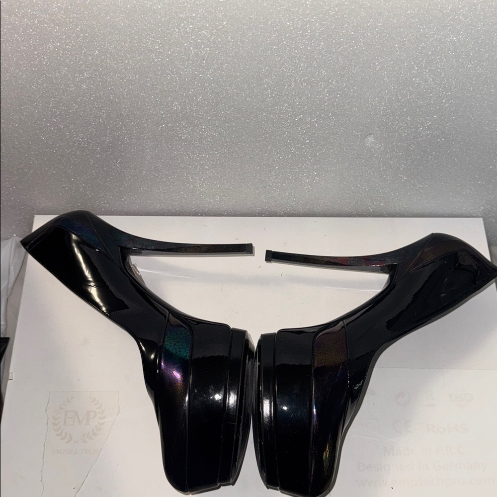 Elegant Gucci Oil Slick Platform Stiletto size 37,5 - Picture 9 of 16